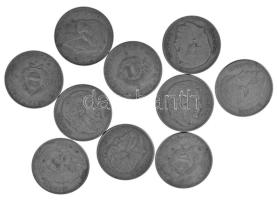 1967. 5Ft Cu-Ni-Zn "Kossuth" (10x) T:AU,XF patina Adamo F8.2