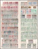 Kis magyar portó tétel, kétoldalas nagyalakú berakólapon