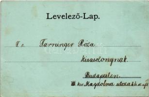 1899 (Vorläufer) Ipolyság, Sahy; Árvíz 1899-ben. Este holdfényben. Kanyó A. kiadása / flood in 1899,...