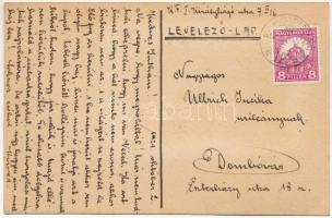 1929 Budapest, Lánchíd az 1914-15-ös átépítés alatt. Lapra ragasztott fotó. photo (EK)