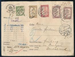 1922 Pénzeslevél Németországba 23,50K bérmentesítéssel