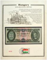 1969. 10Ft "A 834 087033" felbélyegzett, angol nyelvű sorszámozott kartonlapon, "The Historic Providence Mint" szárazbélyegzővel T:UNC