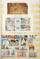 Spanyolország gyűjtemény 30 lapos Lindner berakó 29 oldalán (Mi EUR 650.-)