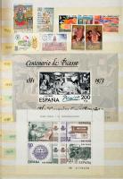 Spanyolország gyűjtemény 30 lapos Lindner berakó 29 oldalán (Mi EUR 650.-)