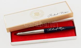 cca 1972 Parker Richard Nixon toll, hiányos, eredeti díszdobozában