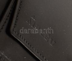 Malév feliratos pénztárca, kopással, 10x12 cm