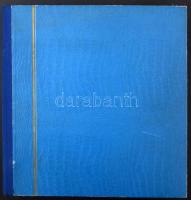 USA gyűjtemény nagyalakú Schaubek albumban