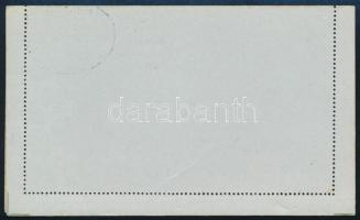 Baranya 1919 50f díjjegyes zárt levelezőlap, Bodor vizsgálójellel "M.KIR.POSTA ÉS TÁVIRDA IGAZG...