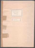 18. sz. Carte Novelle de Transilvaniae, színezett térkép, lapszéli szakadásokkal, 20×28 cm