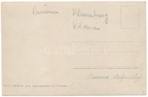 Kolozsvár, Cluj; első világháború, német katonák vasútépítés földmunkái közben / WWI German military...