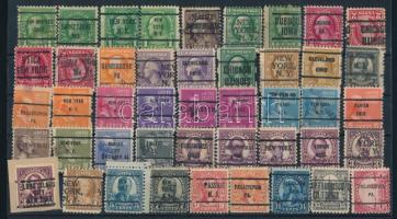 USA előérvénytelenített bélyegek 2 stecklapon