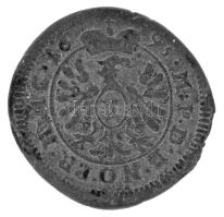 Német államok / Brandenburg-Ansbach 1695. 1kr Ag "II. György Frigyes" (0,66g) T:VF
German...