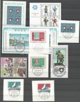 Svájc összeállítás főleg blokkokkal és kisívekkel, 2 db A/4-es berakólap minden oldalán