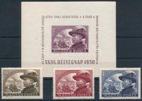 1950 Bem József (I.) sor + blokk (**12.800)