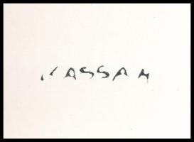 Kassák Lajos (1887-1967): Előre (cím nélkül). Szitanyomat, papír. Jelzett a nyomaton. Pesti Műhely k...