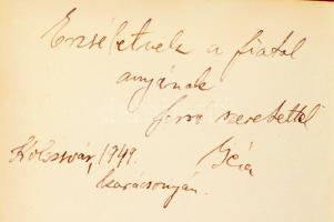 Stoddart, Anna M.: Francis of Assisi. Az első előzéklap hátoldalán id. Entz Géza (1913-1993) neves m...