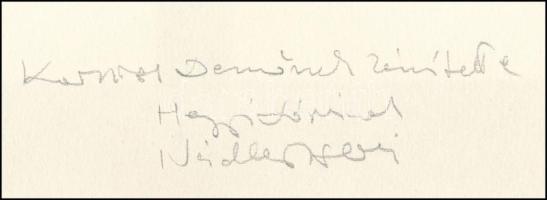 Korniss Dezső (1908-1984): Kereszt, 1981. Szitanyomat, papír, jelzés nélkül. Pesti Műhely kiadásában...