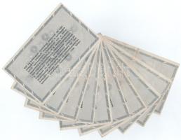 1946. 500.000AP (10x) T:F közte szép papír, fo.
Adamo P52A