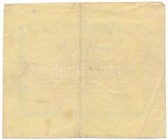 1849. Rozsnyó 1849. július 16.10kr "Rozsnyó bánya város pénztári utalványa" T:F
Hungary /...