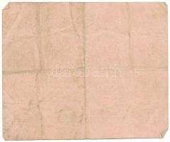 1849. Rozsnyó 1849. július 16. 6kr "Rozsnyó bánya város pénztári utalványa" T:F
Hungary /...