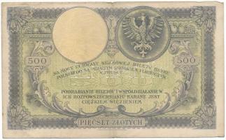 Lengyelország 1919. 500Zl "SA 2295223" T:F
Poland 1919. 500 Zlotych "SA 2295223"...
