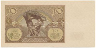 Lengyelország / Német megszállás 1940. 10Zl "L 5865759" T:AU
Poland / German Occupation 1...