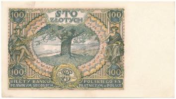 Lengyelország 1934. 100Zl "CT 6037941" T:XF
Poland 1934. 100 Zlotych "CT 6037941&quo...