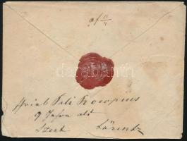 ~1840 Portós levél "D:FÖLDVÁR" - Ofen