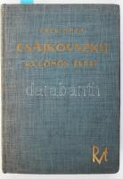 Falk Géza: Csajkovszkij különös élete. Az író, Falk Géza (1899-1945) zeneszerző, zenei szakíró által Rácz Vilmos főszerkesztő részére DEDIKÁLT példány, dátumozva (1940. XII. 9.) Bp.,1940,Rózsavölgyi, 252+1 p. Kiadói aranyozott egészvászon-kötés.