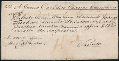 1828 Ex offo "v.EPERIES" - Szántó