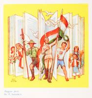 Nyitott könyv. Százharminc közlemény száz képpel. Szerk.: Bodor Antal, Gerlóczy Zsigmond. Bp., [1928...