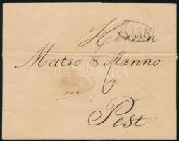 1841 Portrós levél "RAAB" - Pest
