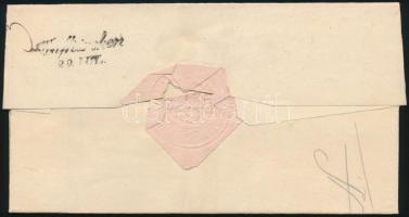 ~1845 Ex offo levél "FIUME" - Pécs