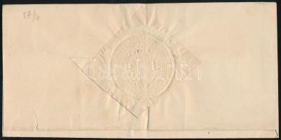 1848 Ex offo levél "BEREGSZÁSZ" - N.Szöllős