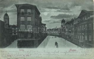 1898 Fiume corso and Andrássy square (EK)