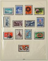 Ausztria szép gyűjtemény 1968-1978 Lindner falcmentes előnyomott albumban bordó gyűrűs borítóval