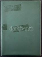 Ausztria szép gyűjtemény 1969-1985 10 vastag fekete lapos jó A/4 berakóban