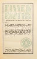 Finnek, észtek. A magyarok északi testvérnépei. Írták: Dr. Kogutovicz Károly, Dr. Szinnyei József, Teleki Pál, Dr. Zsirai Miklós és mások. Bp.,1928, M. Kir. Egyetemi Nyomda, 335 p. Kiadói egészvászon-kötés, kopott borítóval, sérült gerinccel.