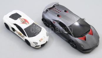 2 darab Lamborghini játékautó, h: 20-23 cm