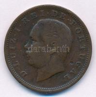 Portugália 1884. 20R Br "I. Károly" T:2-,3 ph. Portugal 1884. 20 Reis Br "Carlos I" C:VF,F edge error Krause KM#527