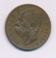 Olaszország 1894R 10c Cu "I. Umberto" T:VF
Italy 1894R 10 Centesimi Cu "Umberto I&qu...