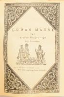 Kolligátum Olcsó Könyvtáras művekből: Angyal Dávid: Gyulai Pál. Fazekas Mihály: Lúdas Matyi. Farkas ...