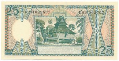Indonézia 1958. 25R T:F, szép papír
Indonesia 1958. 25 Rupiah C:F, fine paper
Krause P#57