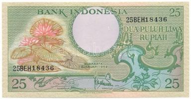 Indonézia 1959. 25R T:AU
Indonesia 1959. 25 Rupiah C:AU
Krause P#67