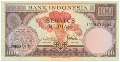 Indonézia 1959. 100R T:AU
Indonesia 1959. 100 Rupiah C:AU
Krause P#69