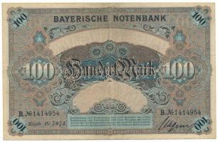 Német Birodalom / Bajorország 1900. 100M vízjeles papíron T:F erős papír
German Empire / Bavaria 19...