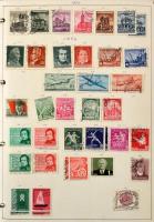 NDK gyűjtemény lapokon, gyűrűs borítóval + blokkok blokkberakóban