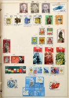 NDK gyűjtemény lapokon, gyűrűs borítóval + blokkok blokkberakóban