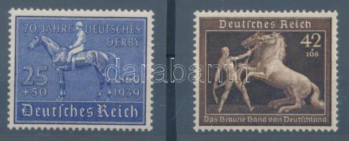 Deutsches Reich 1939 Mi 698-699 luxus darabok! (Mi EUR 160.-)