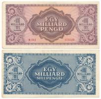 1946. 1.000.000.000P + 1.000.000.000MP T:F,VF szép papír